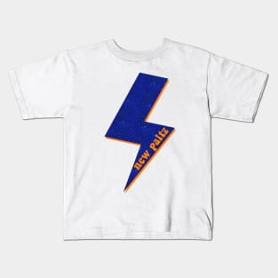 New Paltz Glitter Lightning Kids T-Shirt